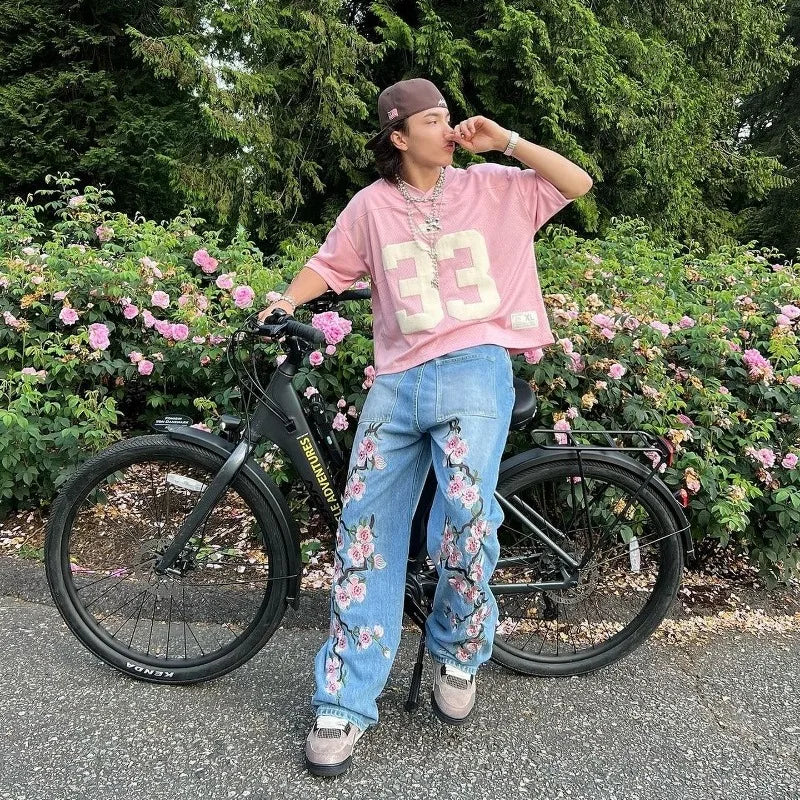 Cherry blossom Jeans