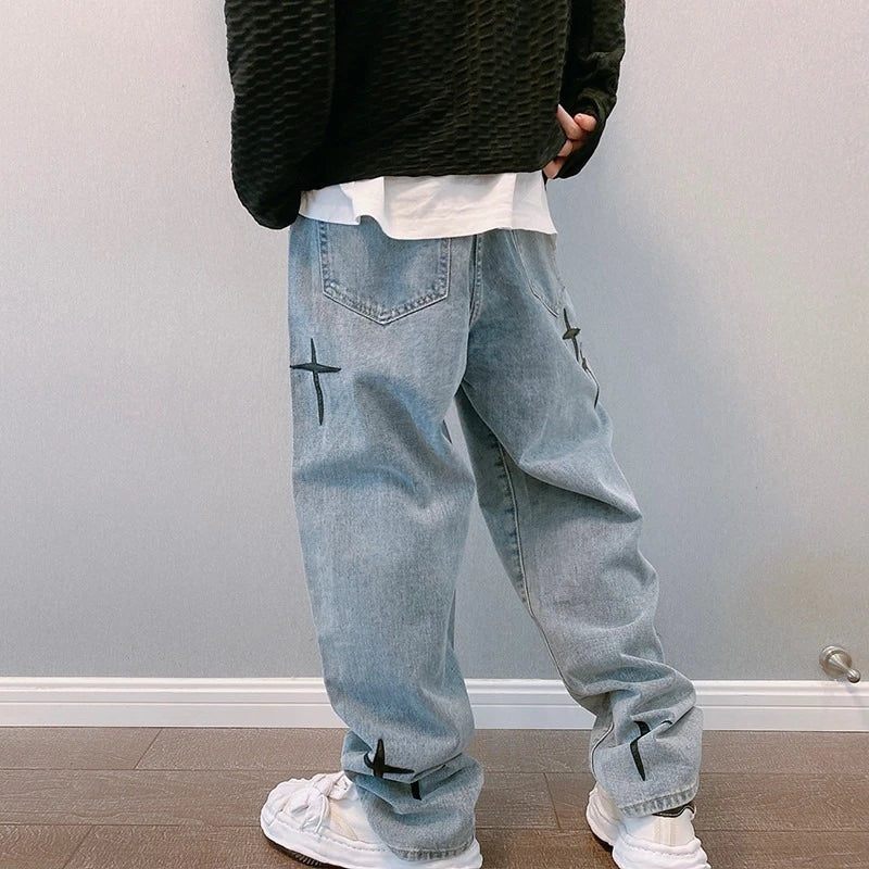 Casual Loose Denim Cargo