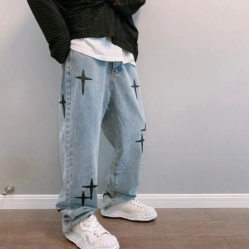 Casual Loose Denim Cargo