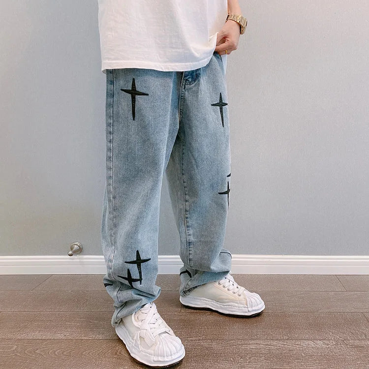 Casual Loose Denim Cargo