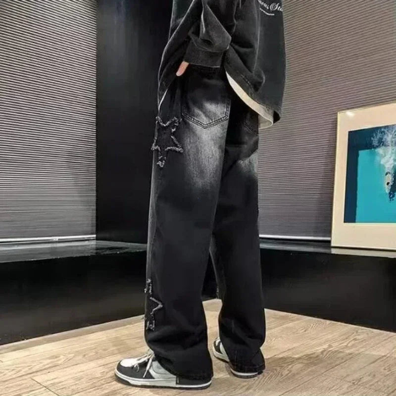 Stars Patchwork Jeans